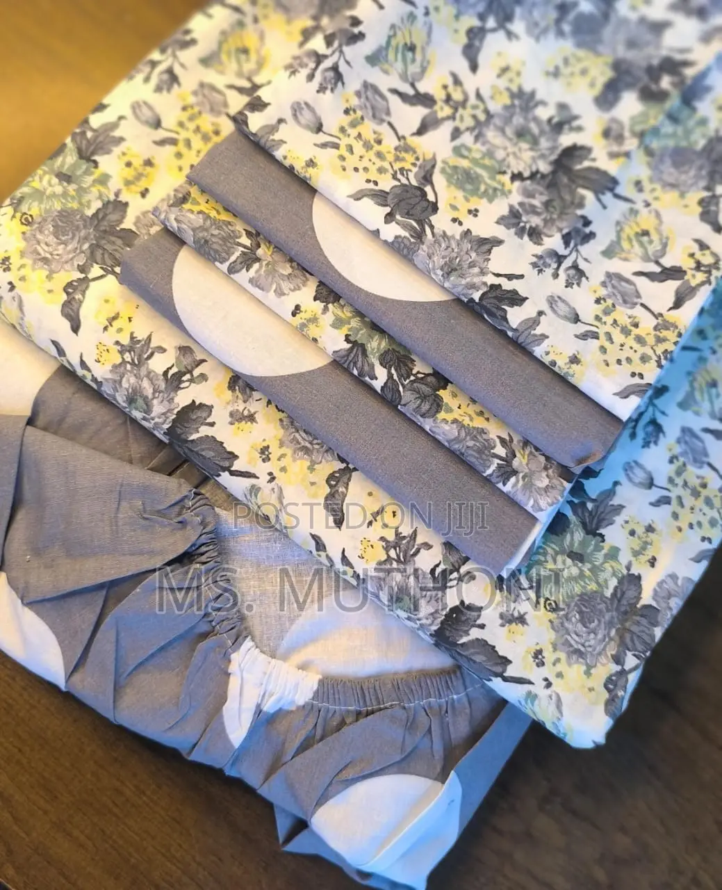 Big Size (7*8 ) Pure Cotton Bedsheets Set