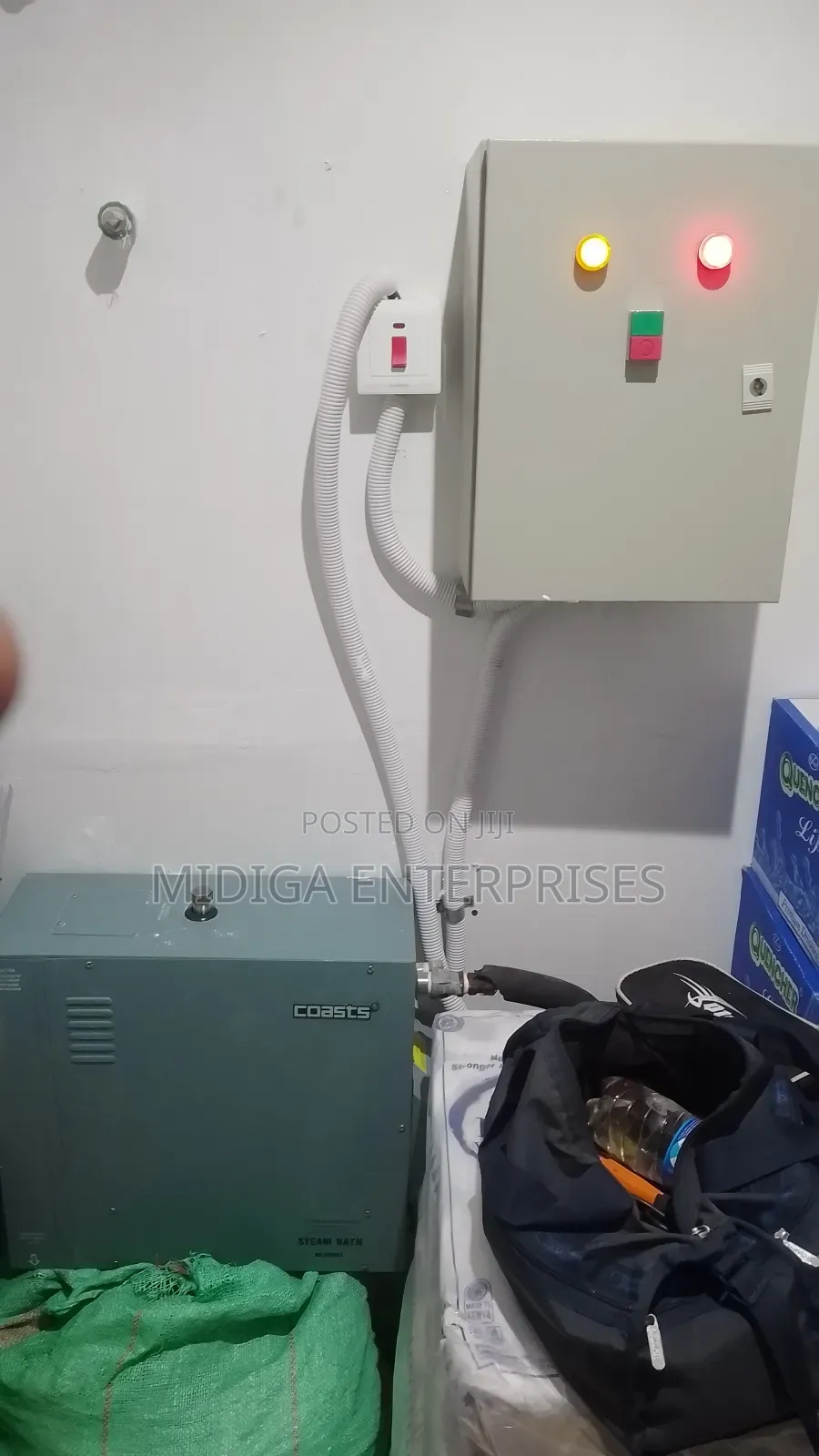 Sale, Installation, Repair of Sauna Steam Bath Equipment