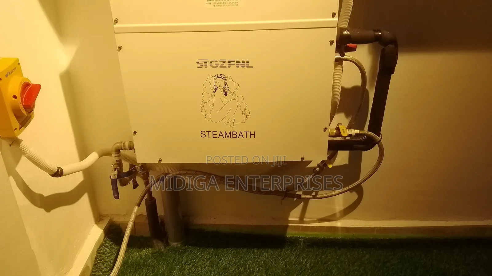 Sale, Installation, Repair of Sauna Steam Bath Equipment