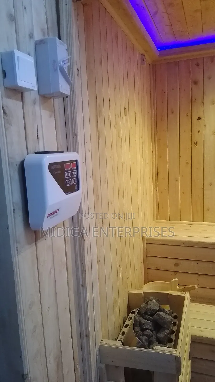 Sale, Installation, Repair of Sauna Steam Bath Equipment