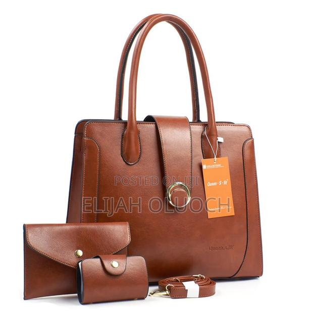 3 in 1 Leather Handbag - thumbnail 3