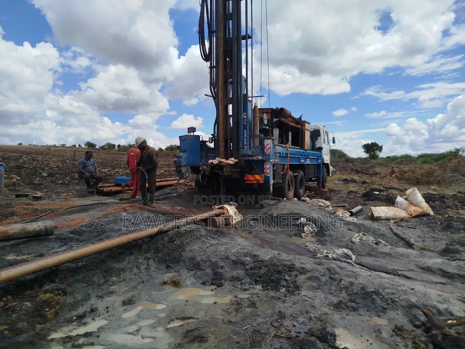 Borehole Equipping Tower Construction Plumbing Works