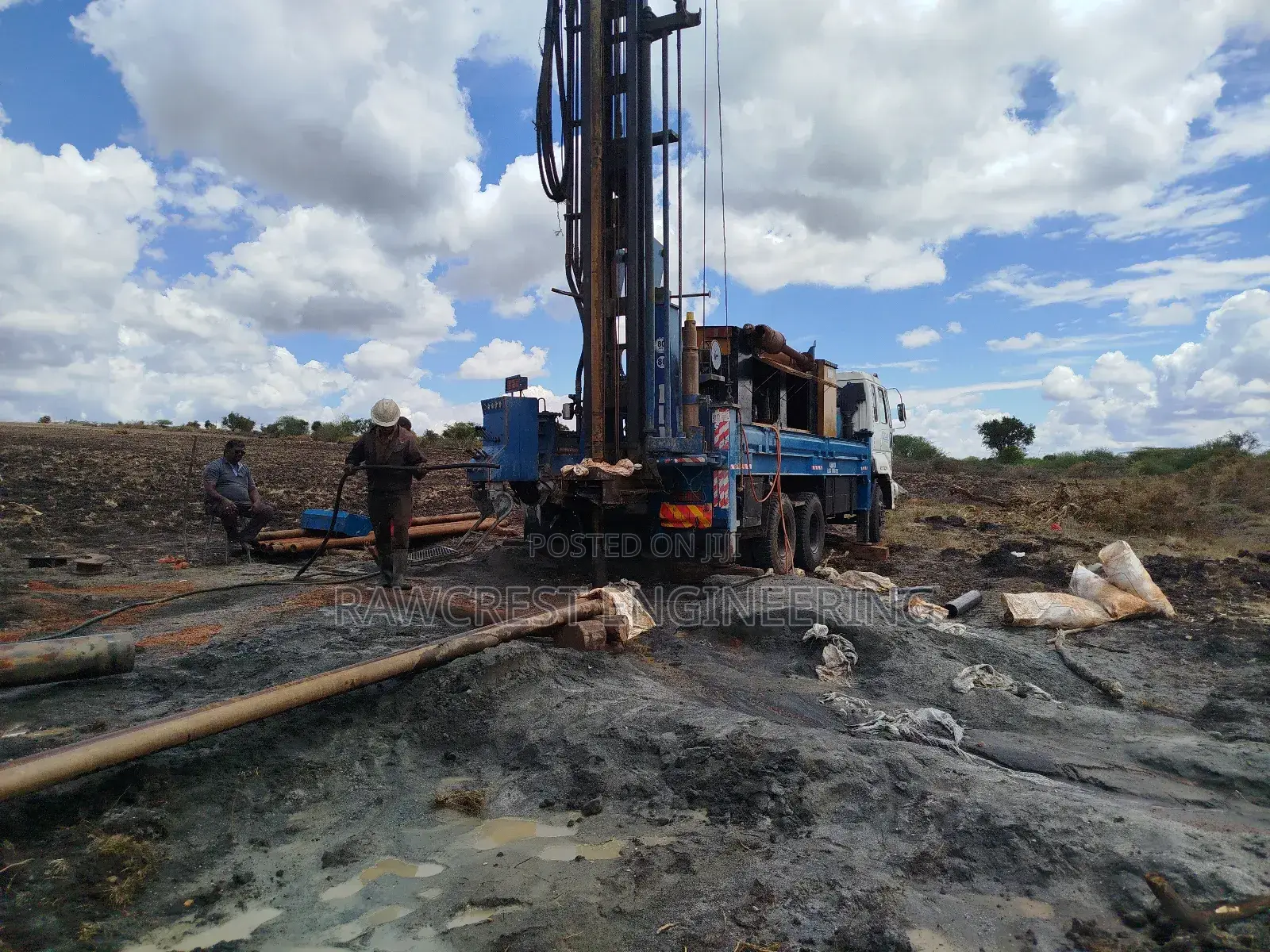 Borehole Equipping Tower Construction Plumbing Works