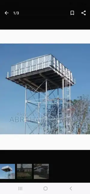 Borehole Equipping Tower Construction Plumbing Works