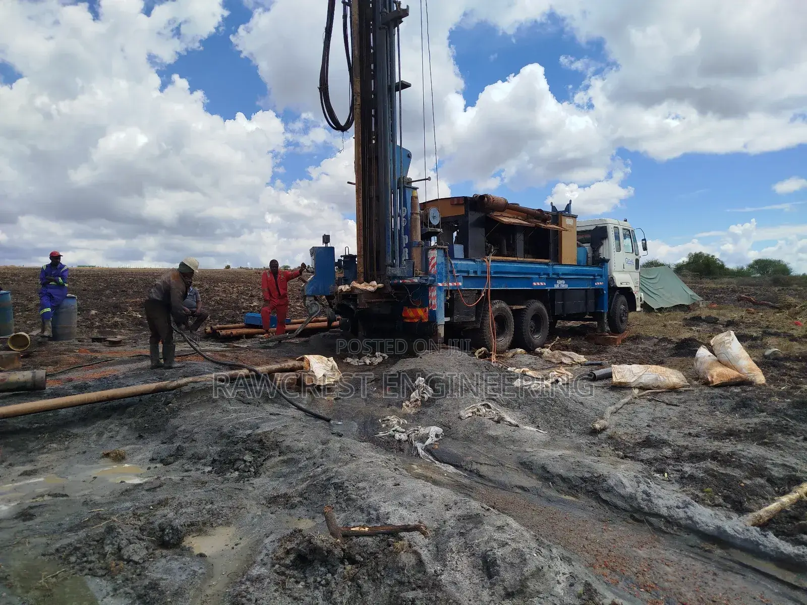 Solarization Borehole Drilling Borehole Equipping