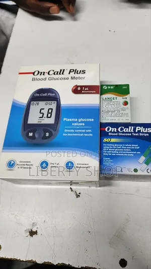 Blood Glucometer With Strips Full Kit