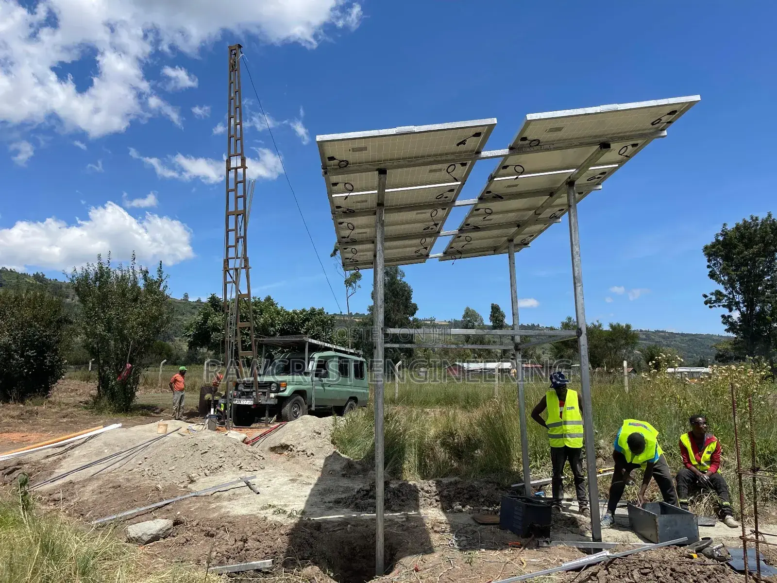 Water Drilling Engineers(Drilling & Solar Pump Installation