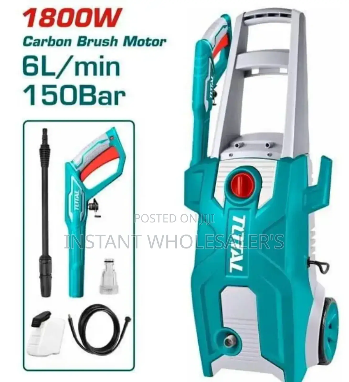 Total Electric 1800W High Pressure Washer