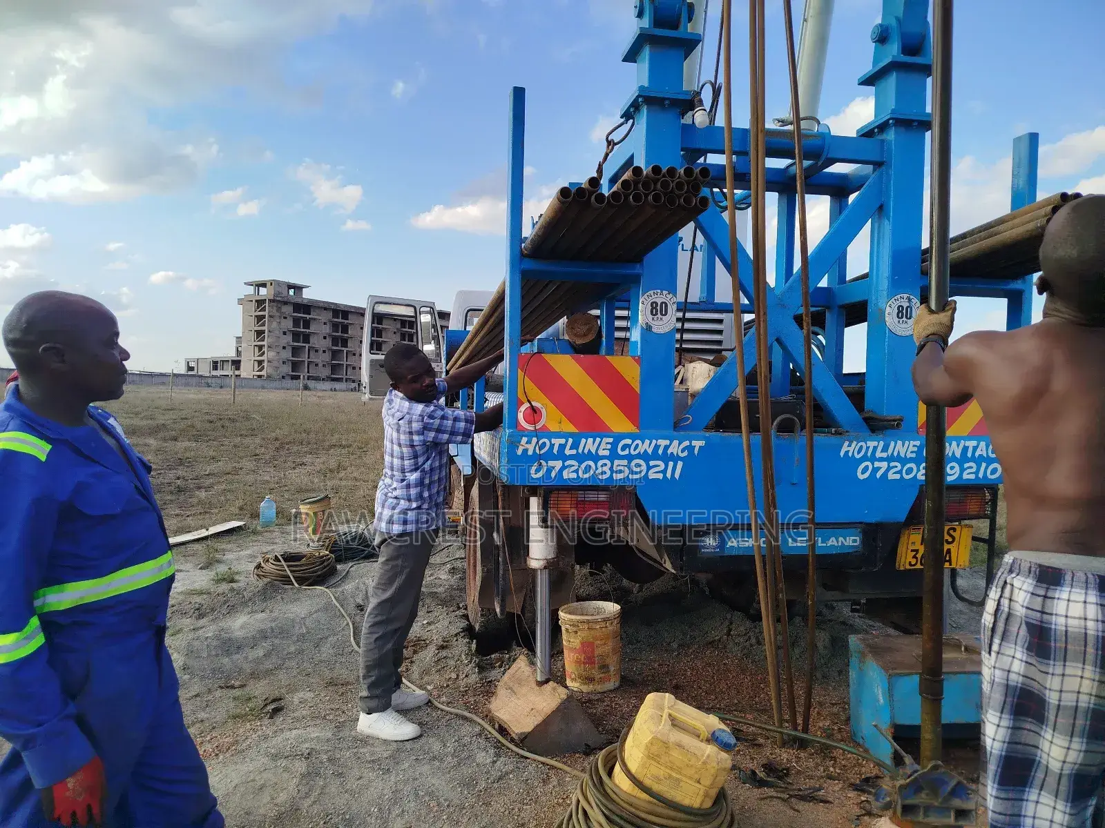 Water Pump Installation,Test Pumping And Bh Drilling