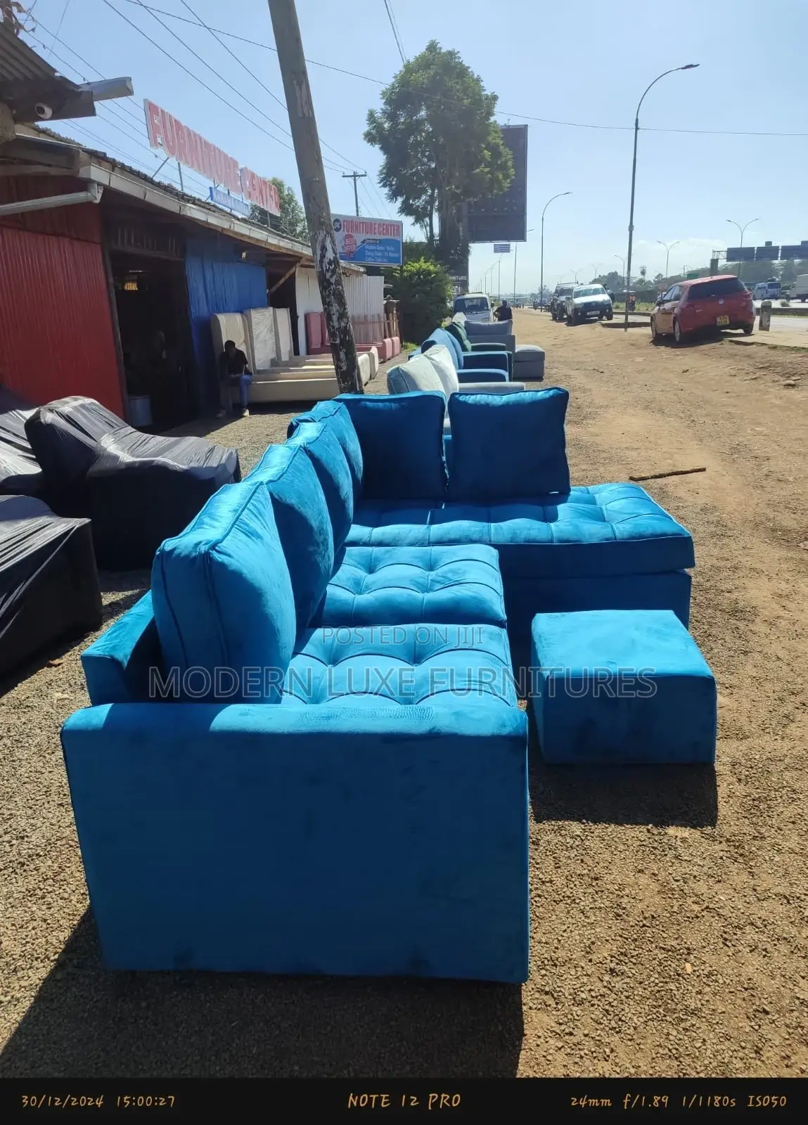 Good Looking 6 Seater L Sofa