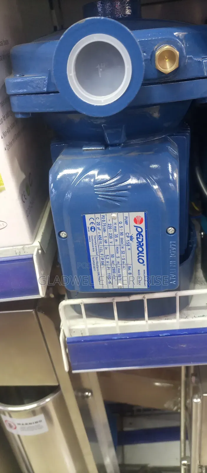 1hp Pedroll Booster Pump Made in Italy