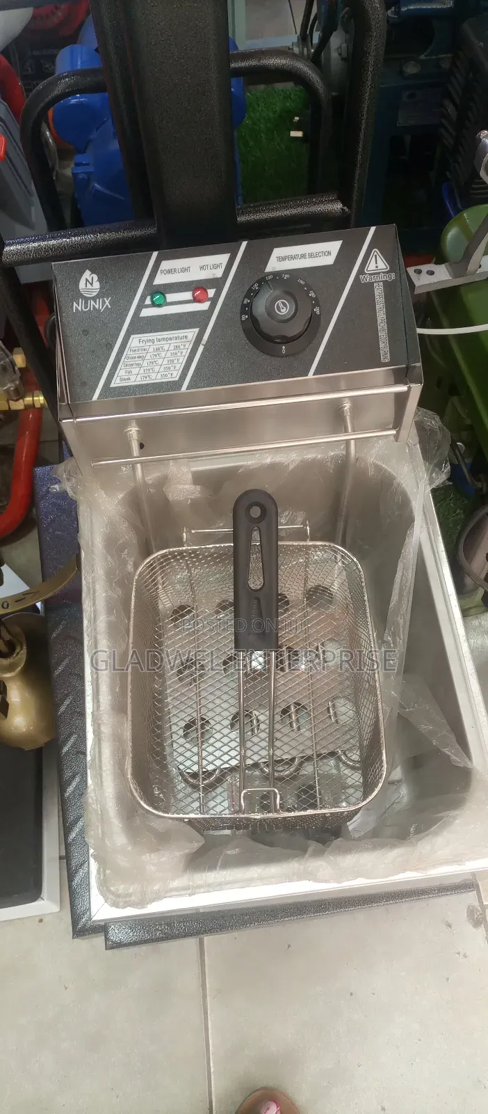 6lts Nunix Deep Fryer