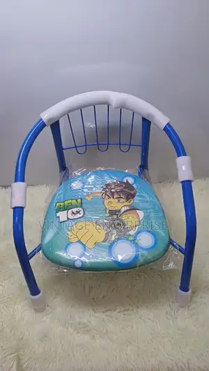 Kids Chair Available in Blue and Yellow