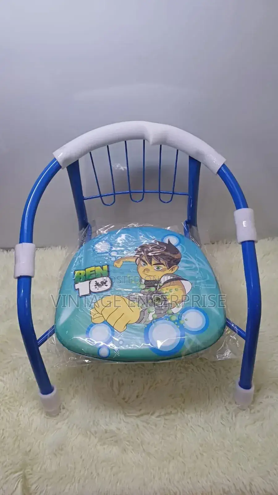 Kids Chair Available in Blue and Yellow