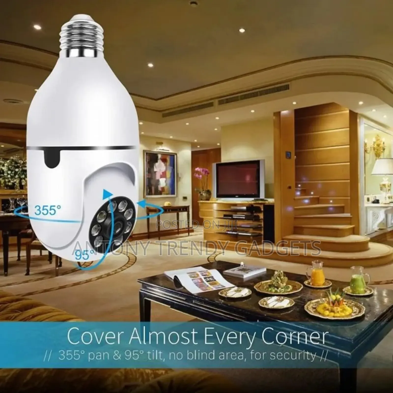 Panorama Wifi Panorama Camera (Cctv Bulb)