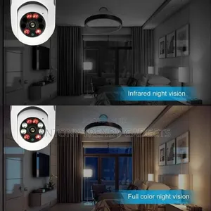 Wifi HD Panoramic Camera With E27 Bulb Connection