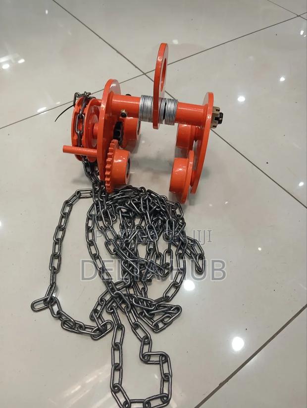 Heavy Duty Geared Beam Trolley/Beam Roller - main view