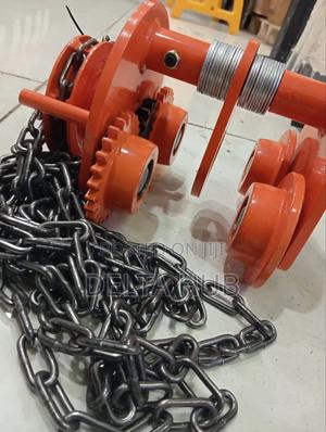 High Quality Geared Beam Trolley/Beam Roller - thumbnail 2