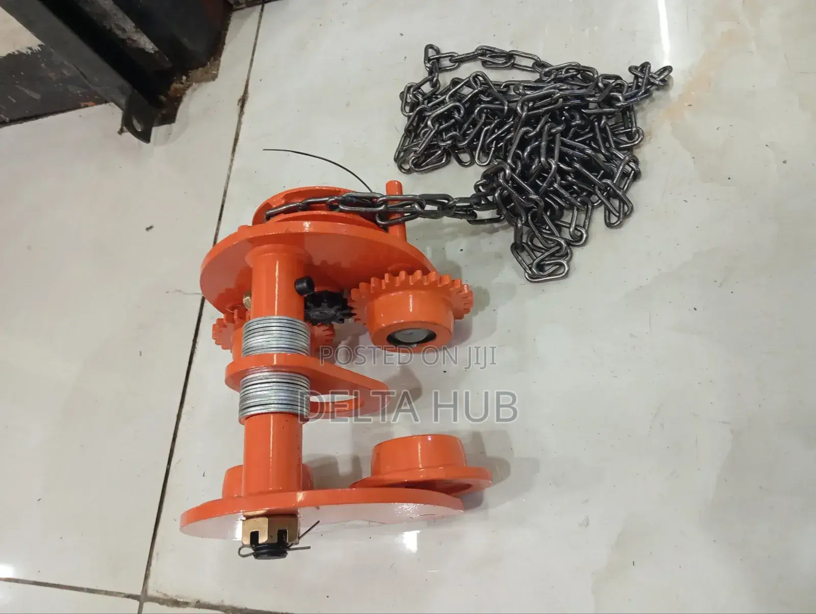 1 Tonne Geared Beam Trolley/Beam Roller