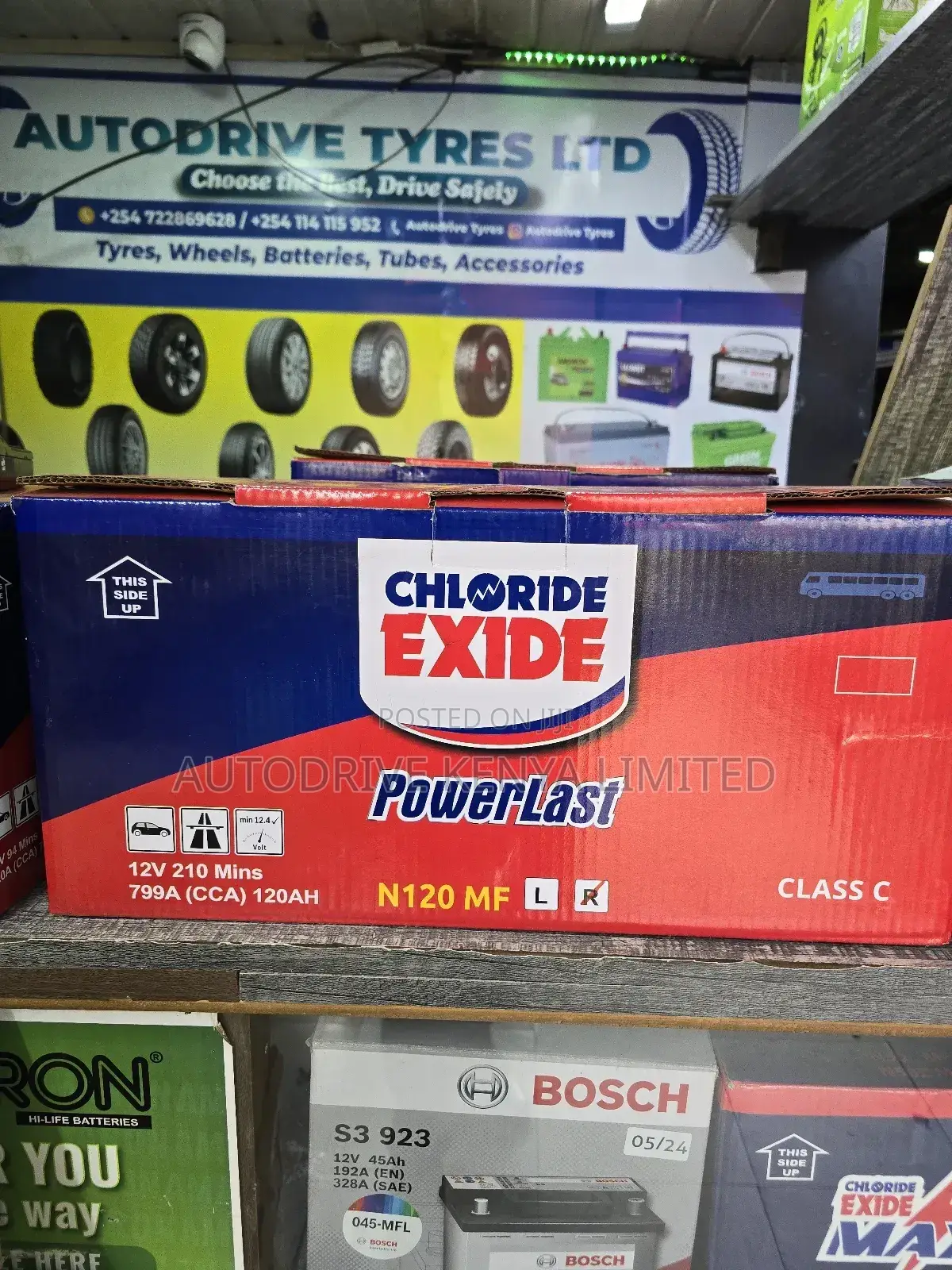 N120 Chloride Exide Powerlast