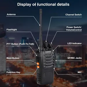 Baofeng Bf-888s 2-Way Portable Handheld Walkie Talkie Radio