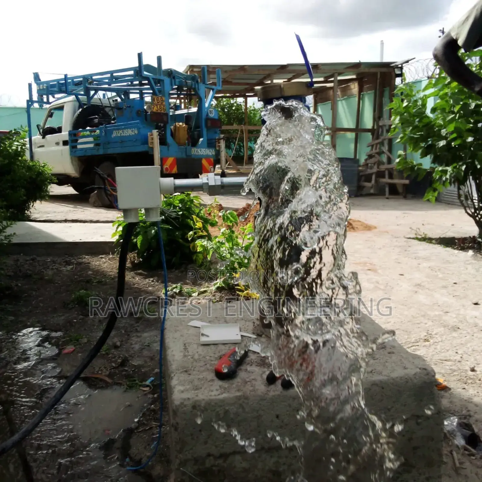 Borehole Drilling And Water Pump Installation
