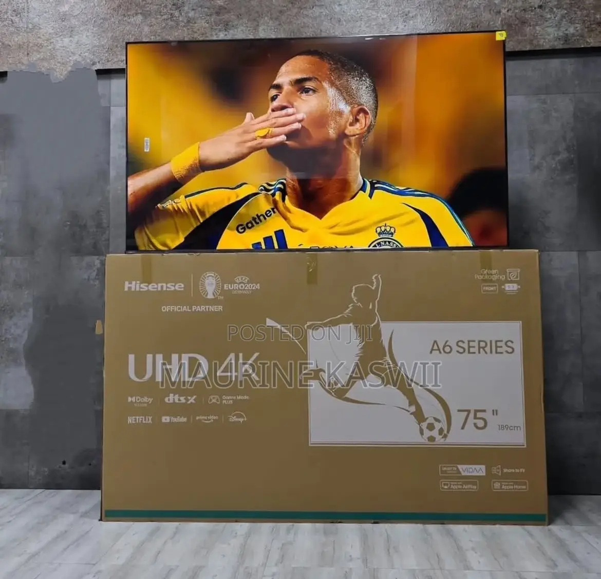 Hisense 75 Inch Tv Smart Uhd 75a61k