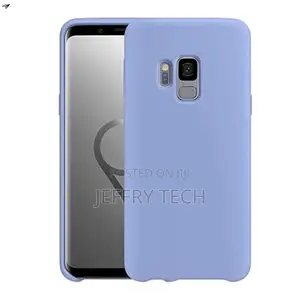 Liquid Silicone Phone Case for Samsung Galaxy S9+ Blue