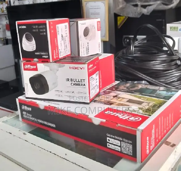 4 Channel 1080P Full HD 2MP CCTV Cameras