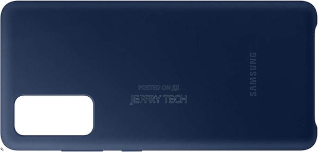Samsung Galaxy S20 FE Silicone Case, Navy - thumbnail 3