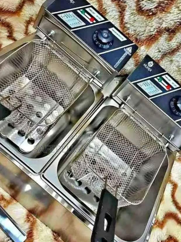 Electric Fryer 12 Litres Nunix Double Fryer 12 Litres