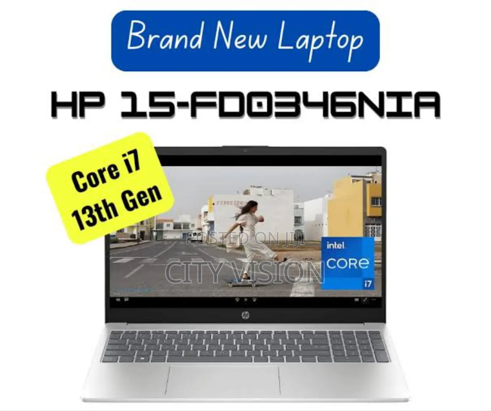 New Laptop HP 8GB Intel Core I7 SSD 512GB