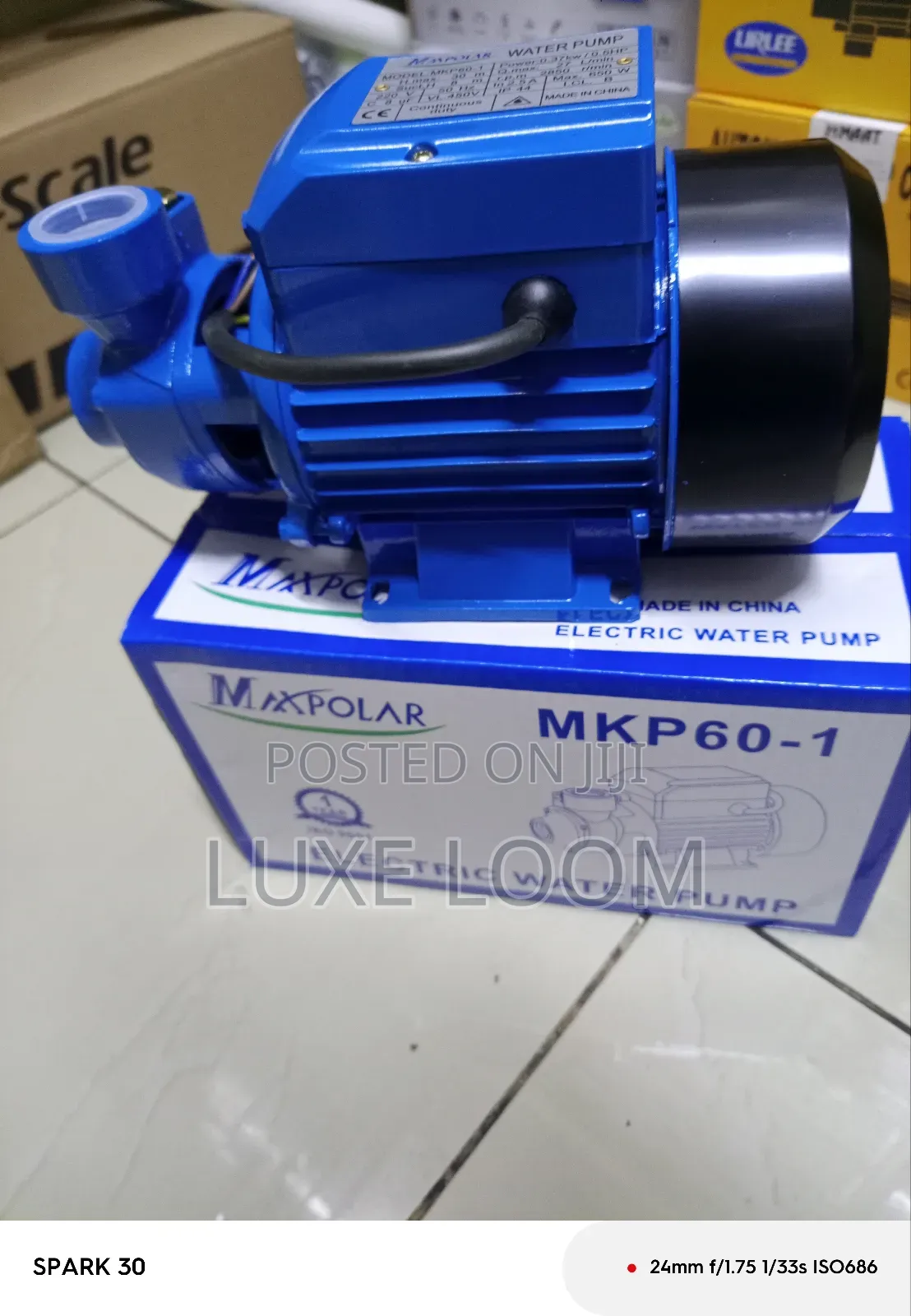 0.5hp Water Pump/Maxpolar Water Pump
