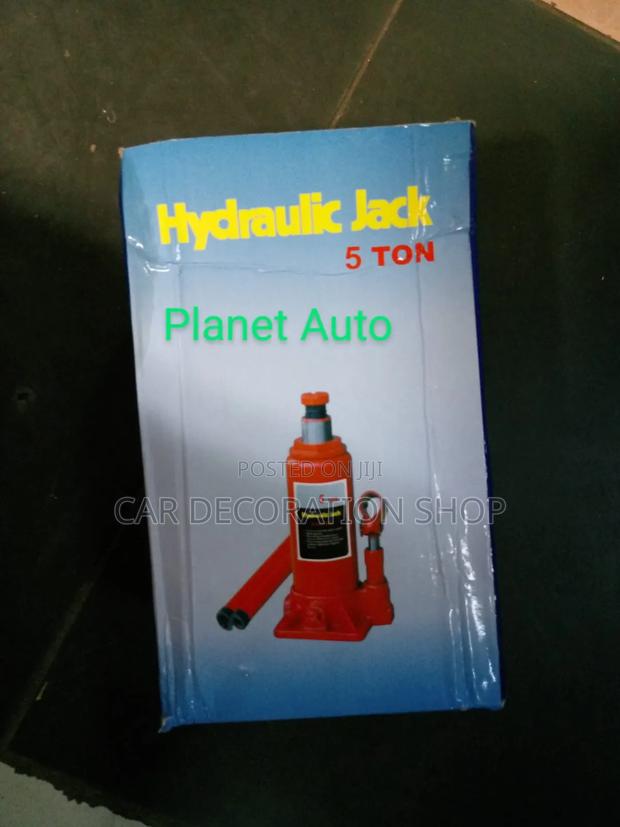 Car Emergency Tire Repair 5ton Hydraulic Jack - thumbnail 2