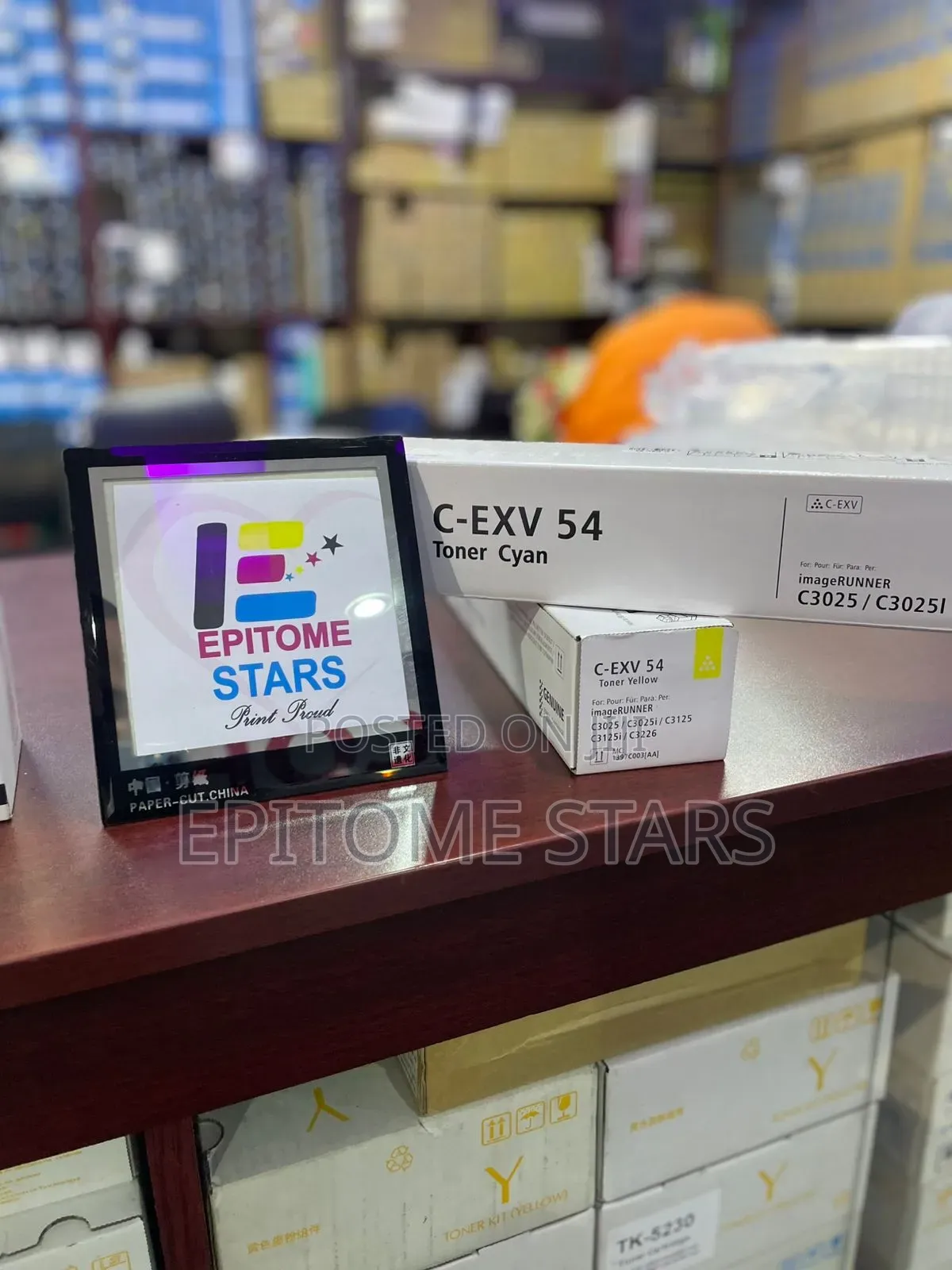 Modest Canon C Exv 54 Color Toner Cartridges