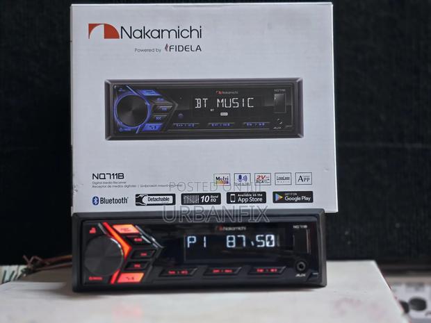 Brand New Nakamichi Bluetooth Car Radios Available