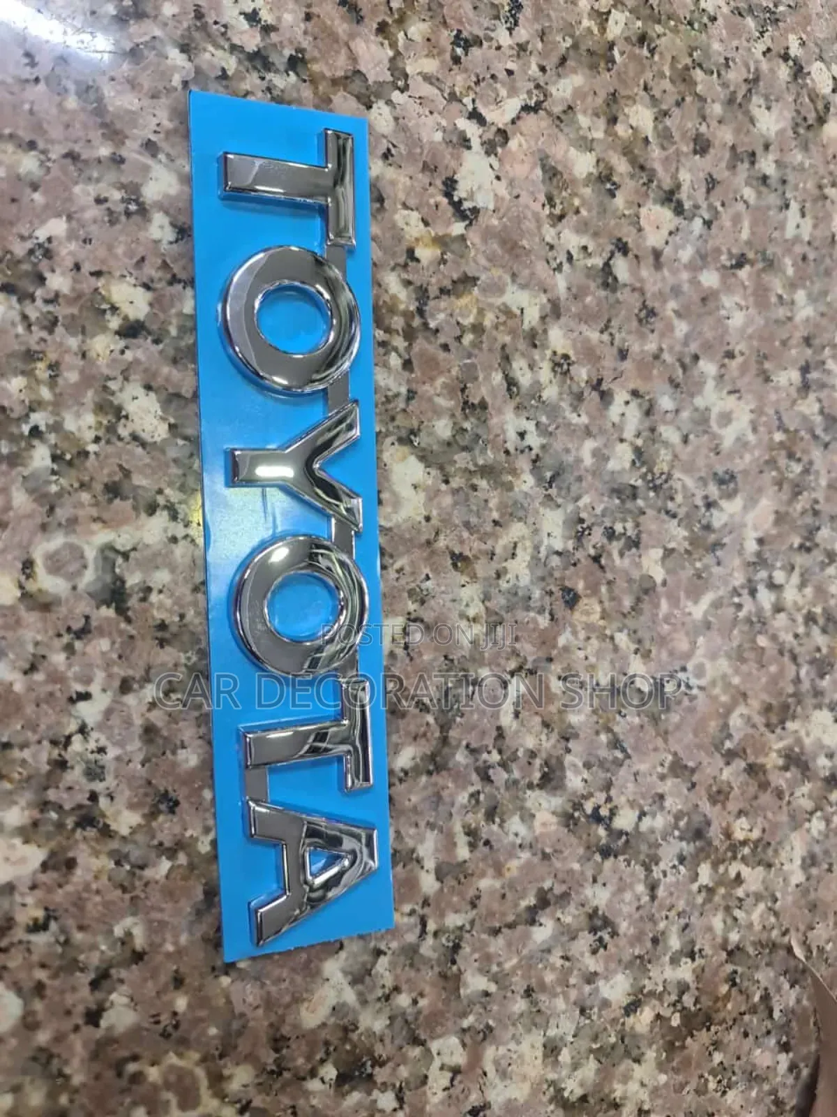 Toyota Lettering Badge Big Size