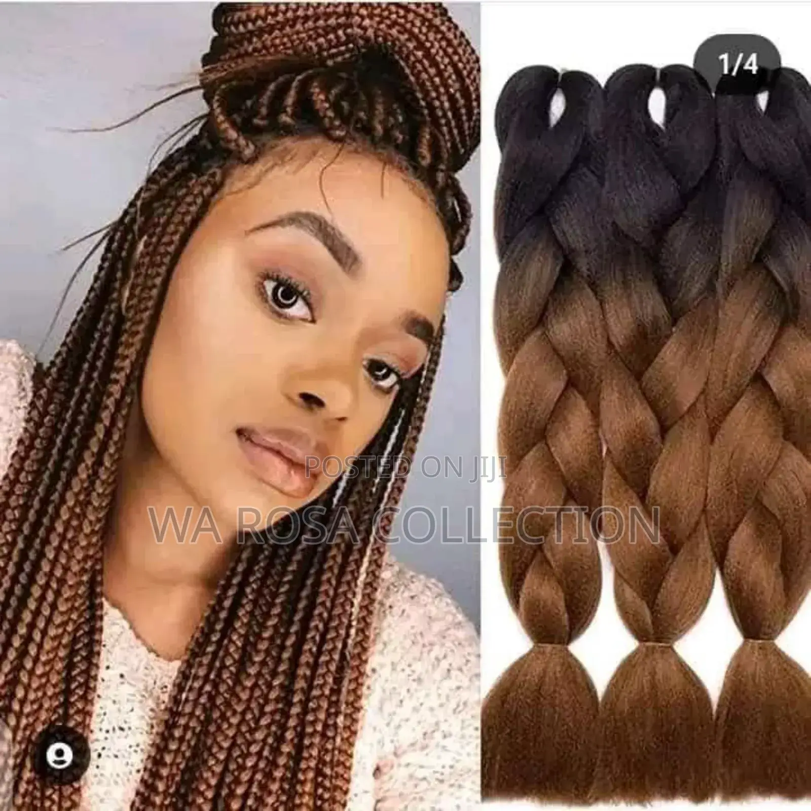 Ombre Braids for Adult