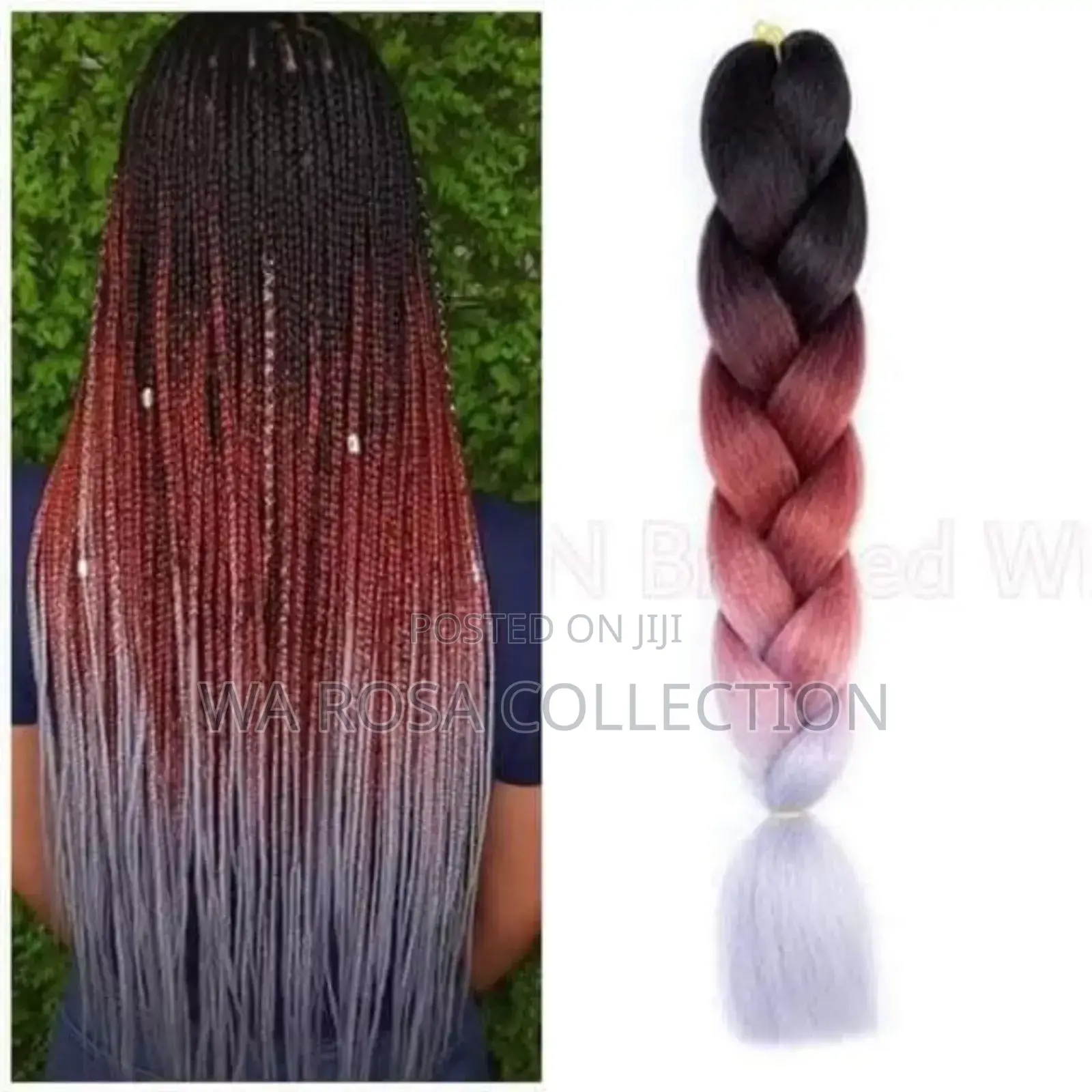 Ombre Braids for Adult