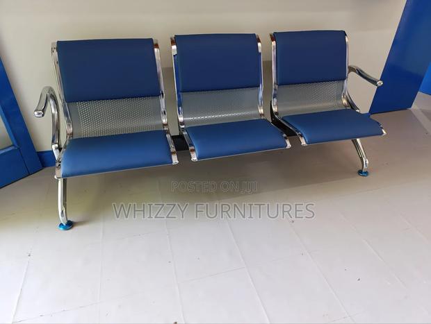 Blue Visitors Waiting Chair
