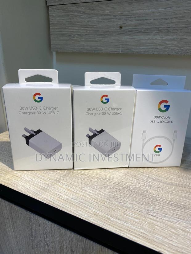 Official Google Pixel 30W USB-C Fast Charger Cable - main view
