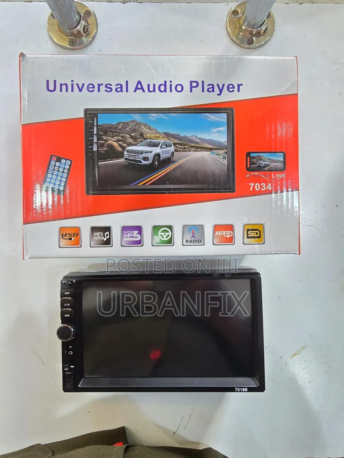 7 Inch Mp5 Touch Screen Bluetooth Car Radio With Video