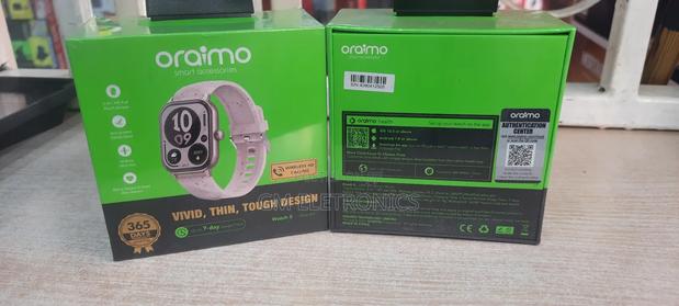 Oraimo Smart Watch 5-Osw-805 Berry Grey. - thumbnail 3