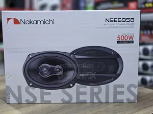 Nakamichi 500watts Oval Powerful Midrange Speakers- A Pair