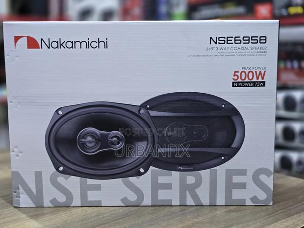 Nakamichi 500watts Oval Powerful Midrange Speakers- A Pair