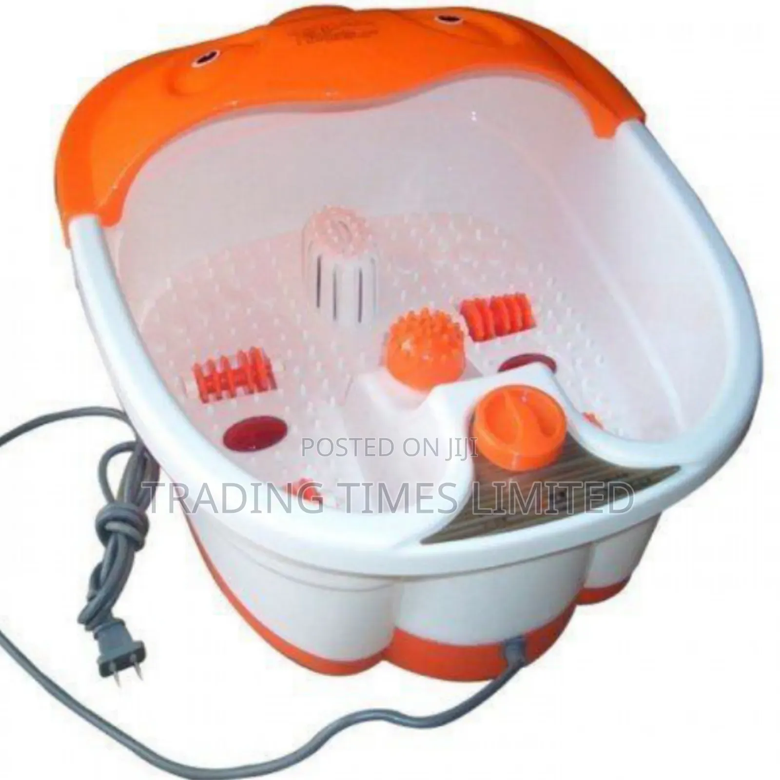 *Foot Bath Massage With Bubbles (3 Pin Plug)