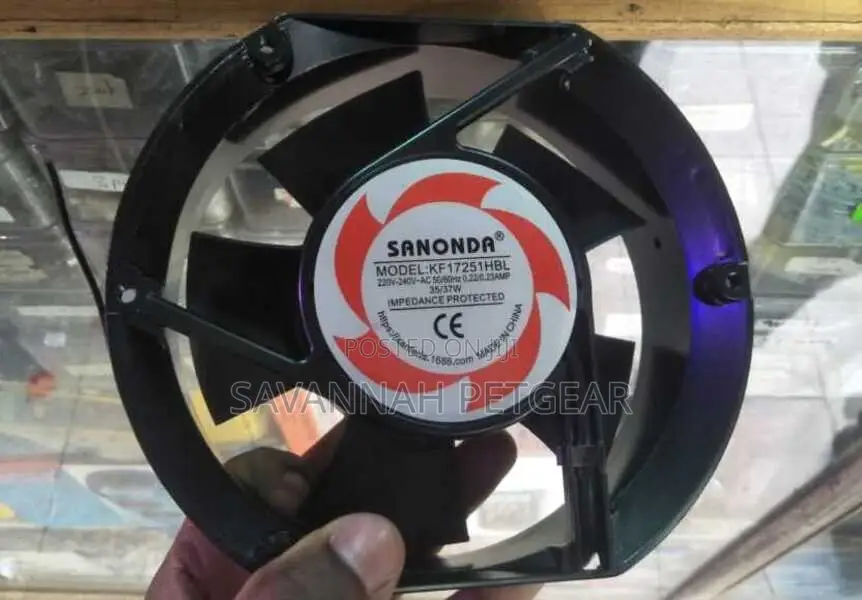 Axial Flow Fan 220V 6-Inch Panel Incubator Cooling Fan