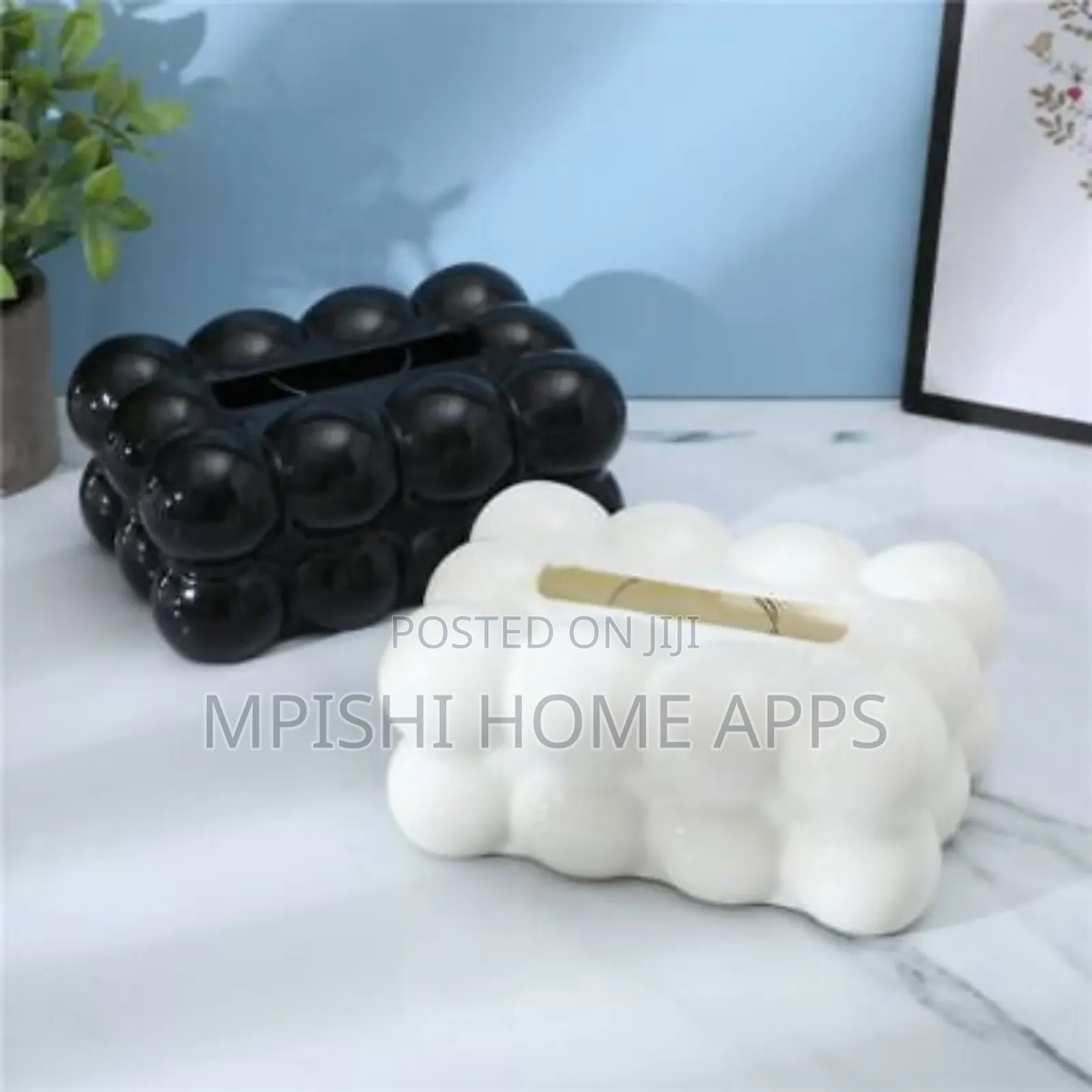 Bubble Tissue Box