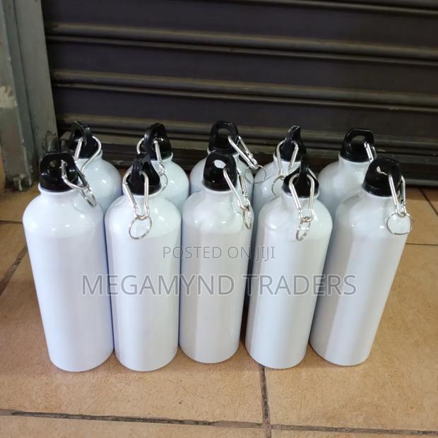 Water Bottle 750ml/Aluminium Water Bottle White - thumbnail 9