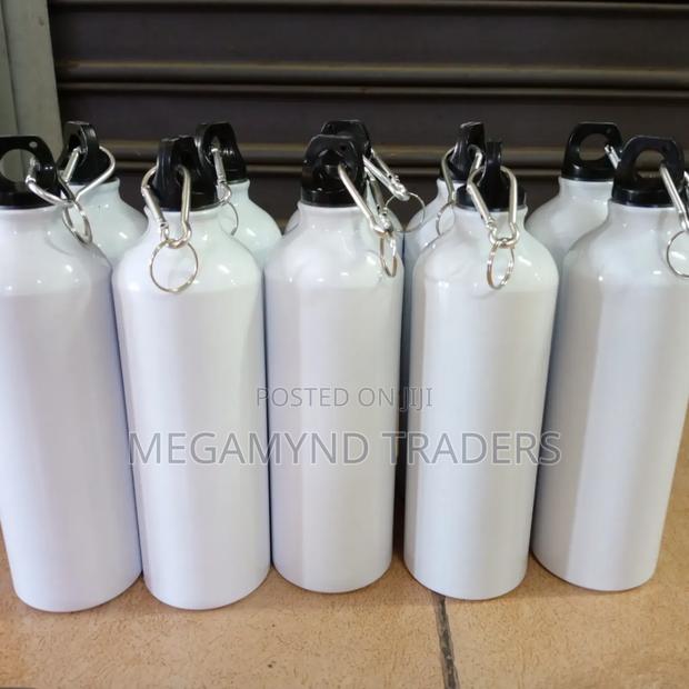 Water Bottle 750ml/Aluminium Water Bottle White - thumbnail 10